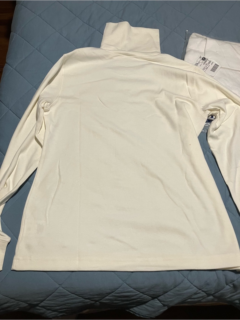 Women’s Lands End Turtlenecks size small, two of them